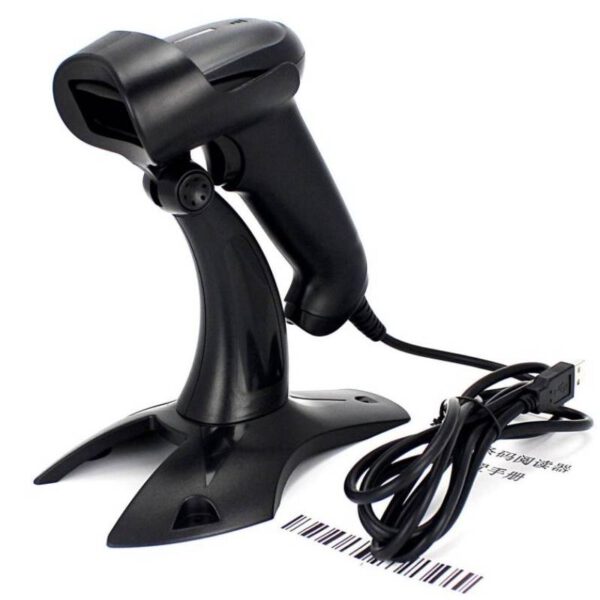 USB Barcode Scanner with Stand